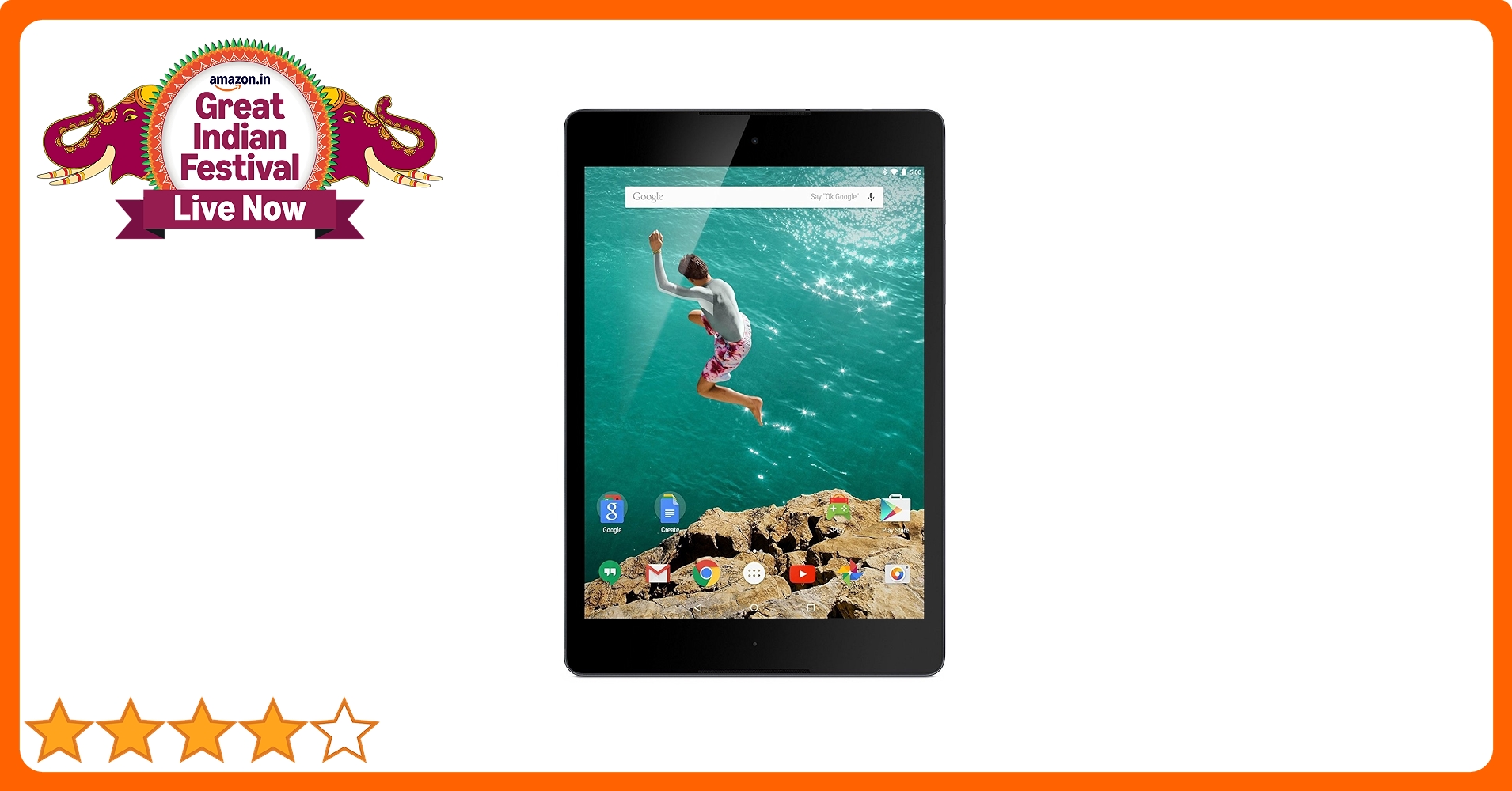 Google Nexus 9 32GB LTEモデル インディゴブラック Google Nexus 9 (WiFi, LTE, 32GB), Indigo Black : Amazon.in